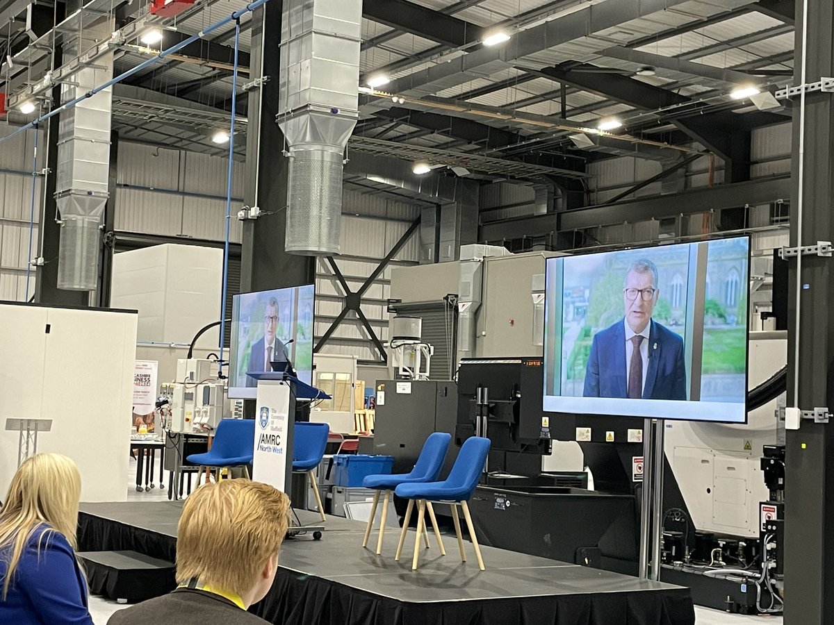 LancsInnovation's tweet photo. The Lancashire Innovation Festival 2023 has officially begun here at AMRC North West! π
Thank you to Professor Graham Baldwin, Chair of the Lancashire Innovation Board for welcoming everyone to the event today. π
#LANIF23 https://t.co/mLnscp9buo
