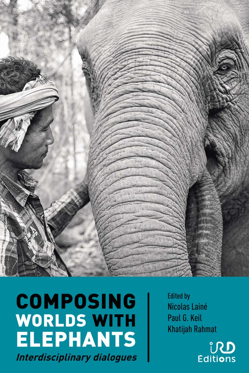 #VendrediLecture |👉 Composing Worlds with Elephants 🐘
L'ouvrage #IRDEditions est un dialogue interdisciplinaire explorant l'enchevêtrement historique, social et écologique des humains et des éléphants.
🤝 @nicoeleph @pgkeil @khatijah
➡️ En libre accès : editions.ird.fr/produit/696/97…