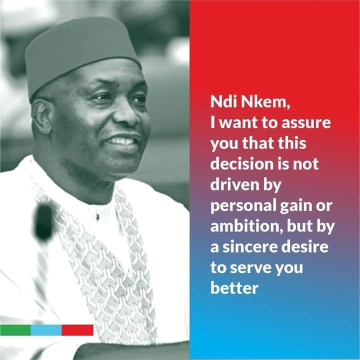 EnukoraC's tweet photo. The move of @Dr_IfeanyiUbah  from YPP to APC is a welcome development. It will help the Senator better the lot of his people and bring about better dividends of democracy as well as other interventions geared towards eradicating the insecurity in the Southeast region. https://t.co/o0HfGdA4Y1
