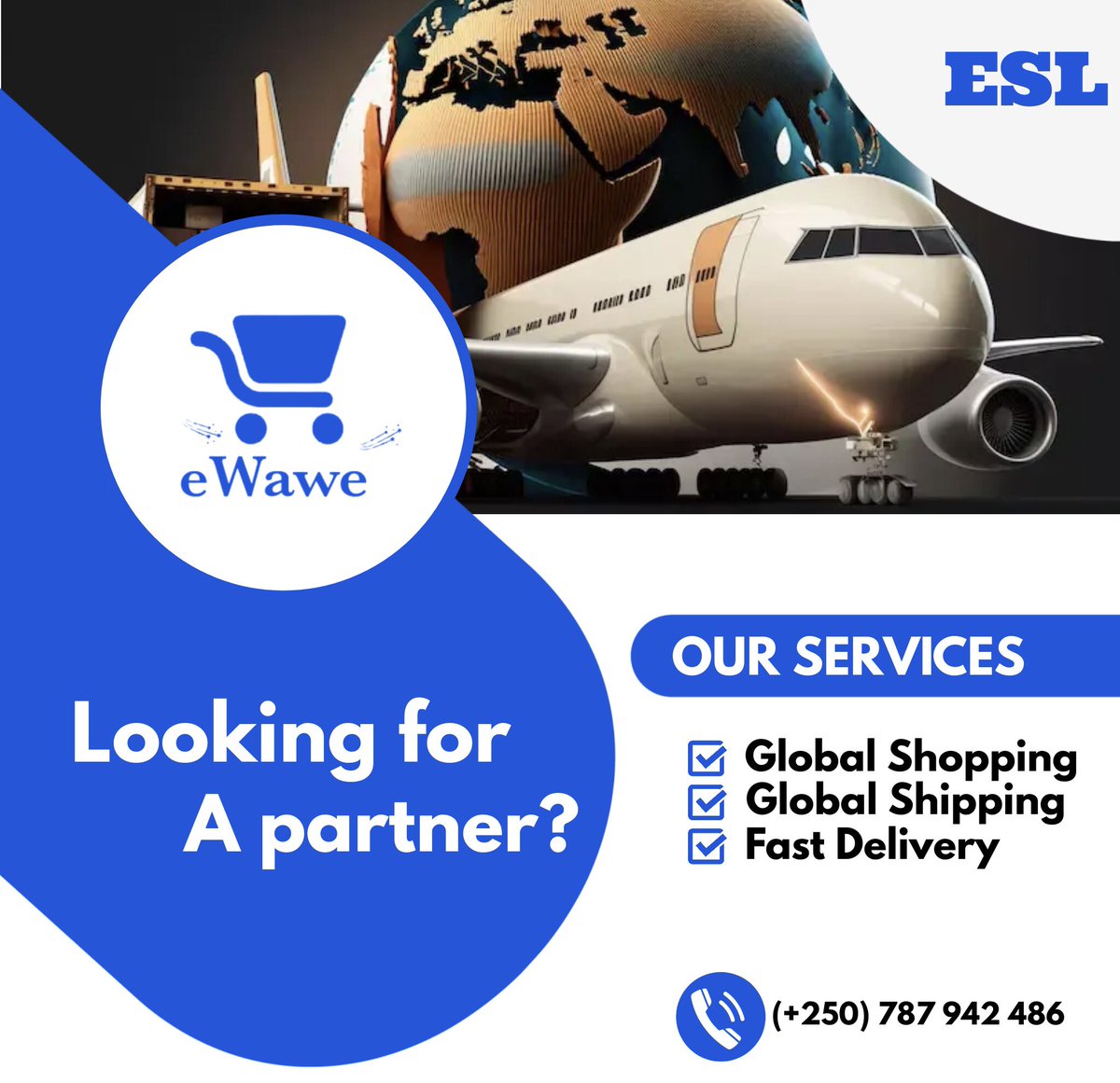 ESL is your dedicated partner, ensuring the best products from abroad and a guaranteed safe delivery. Shop with confidence in our comprehensive services.
.
.
@ewawe_ltd
.
.
#ewaweltd #shippingcompany #shipping #shopping #rwanda #kigali