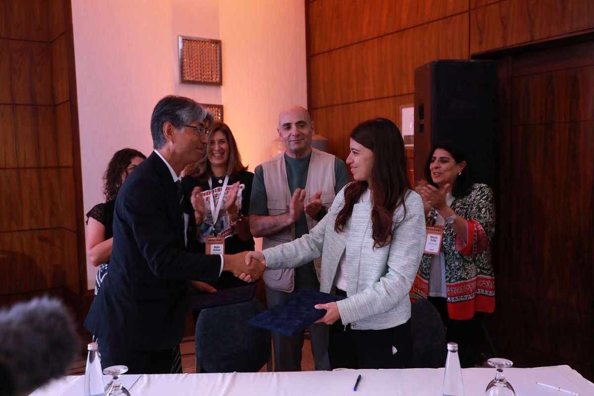 VisitJordan's tweet photo. The Jordan Trail Association is delighted to announce a partnership between the Jordan Trail in Jordan and the prestigious Hitachinokuni Long Trail in Japan that transcends geographical boundaries. 

#KingdomOfTime #AENearEast23 #AdventureELEVATE #VisitJordan #AdventureIsJordan https://t.co/l7JR9AA4dc