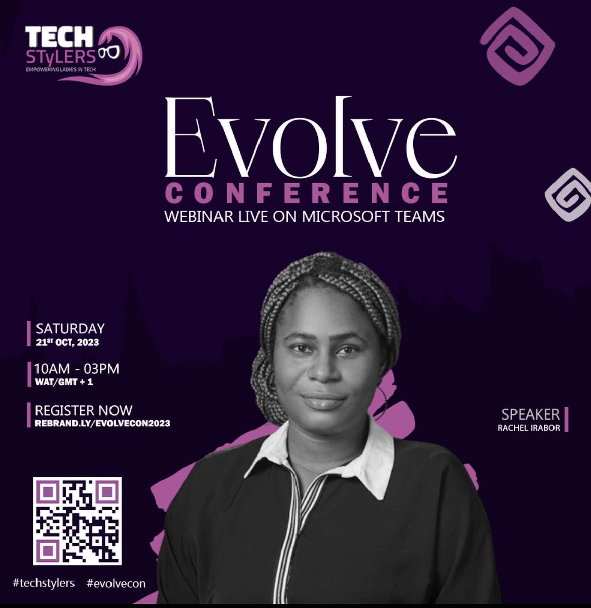 Tech_Stylers's tweet photo. @Richie4love a #Microsoft Learn Student Ambassador and Jnr CRM Developer @KPMG
An advocate for #PowerPlatform with her community podcast 'A Girl In Love With Tech', come listen to her session titled 'My Learning Journey”
Register today! 🔗https://t.co/7iEX2D6zq1 #evolvecon2023 https://t.co/bJM7rYw63T