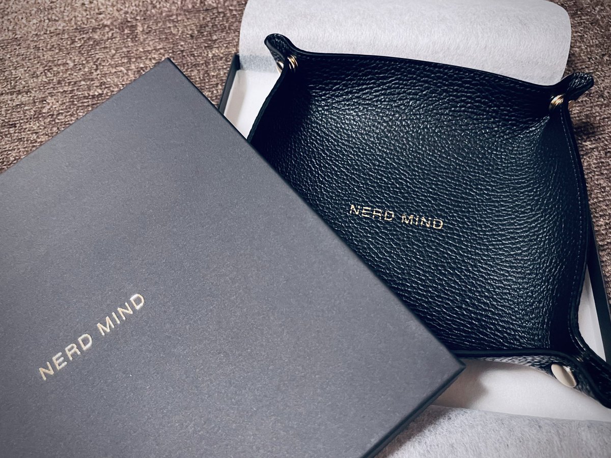 kazitan_LDH's tweet image. レザートレイ届きました🎁

#NERDMIND