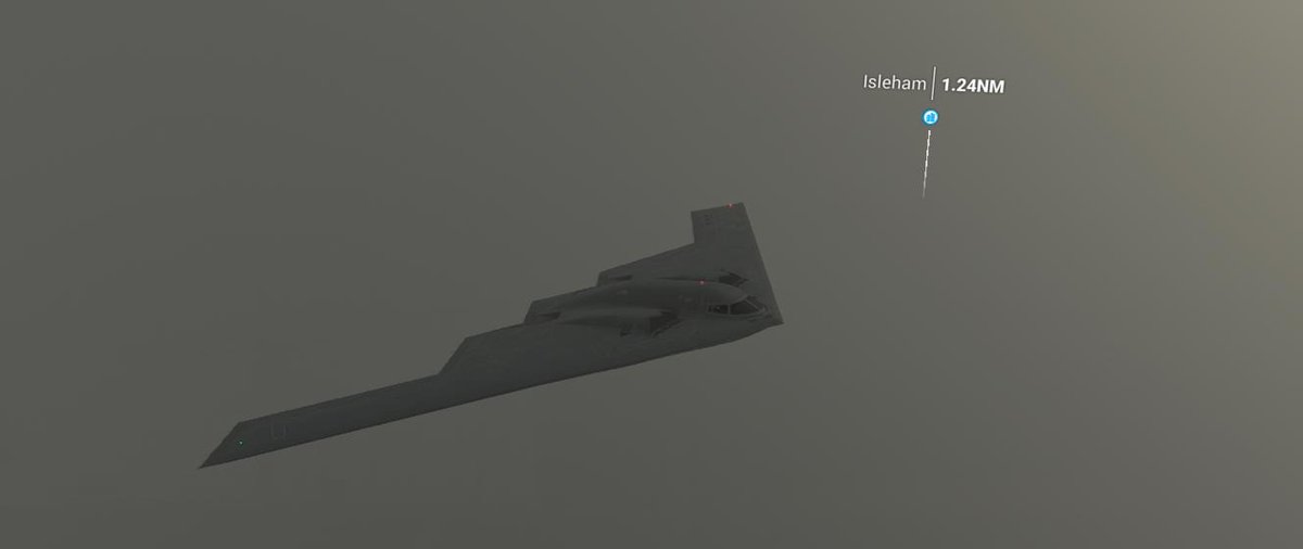 farmertj's tweet image. Flew from #EGUL to #BIKF in the B2 Spirit on #flightsimulator2020 yesterday. 02:21 real flight time. 

And I thoroughly enjoyed it 🤣