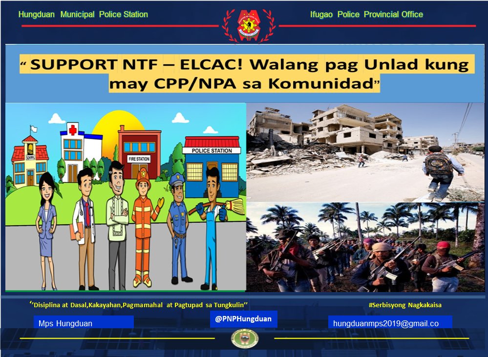 PNPHungduan's tweet image. ANTI-TERRORISM AWARENESS CAMPAIGN INFOGRAPHICS
End Communist Terrorist Group
NO TO CPP NPA TERRORIST
SUPPORT NTF ELCAC

#SerbisyongNagkakaisa
#ToServeandProtect