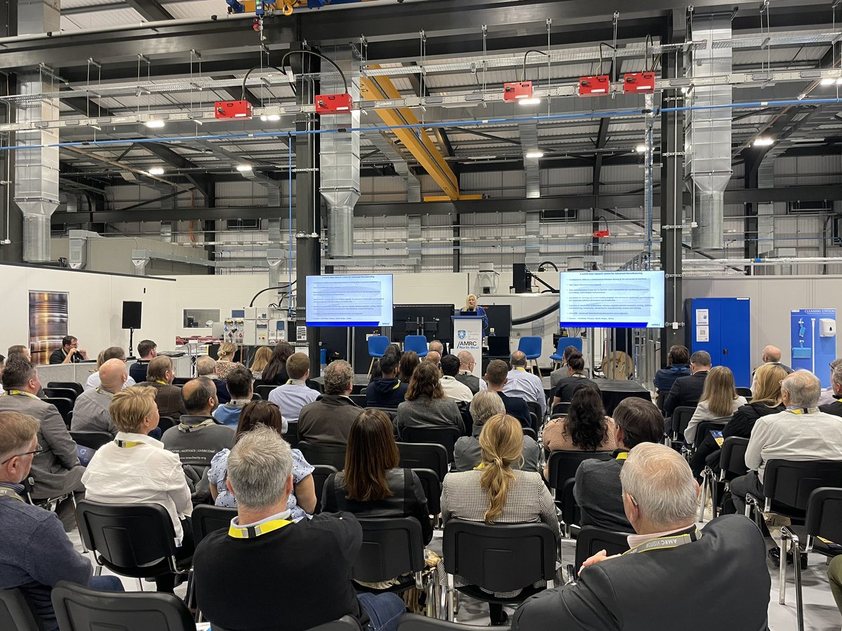 A huge welcome to Professor Melissa Conlon, Commercial Director at AMRC North West to the Lancashire Innovation Festival 2023 and thank you for providing us with an overview of AMRC and this fantastic development!  🙌
 
#LANIF23