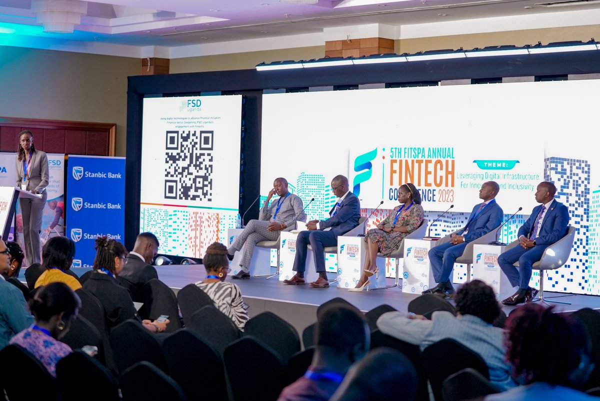 This morning, @colmug , the Director of e-Government Services, was a panelist at the 5th FITSPA Annual FINTECH conference in 2023 organized by @FitspaUG to discuss the power of shared digital infrastructure within the government and the private sector. #FintechConf23