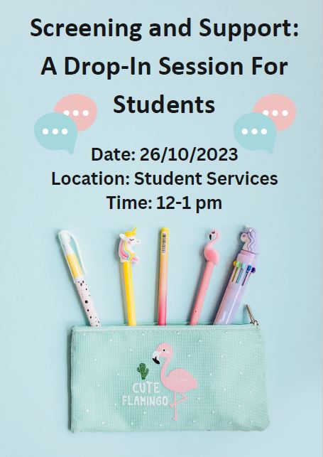 SMUWellbeing's tweet image. October marks #Dyslexia, #ADHD, &amp;amp; #Dyspraxia Awareness Month. We have a screening and support drop-in session on Wednesday 26th from 12-1 to showcase the support that we can provide to all our Simmies through your time here! @YourStMarys