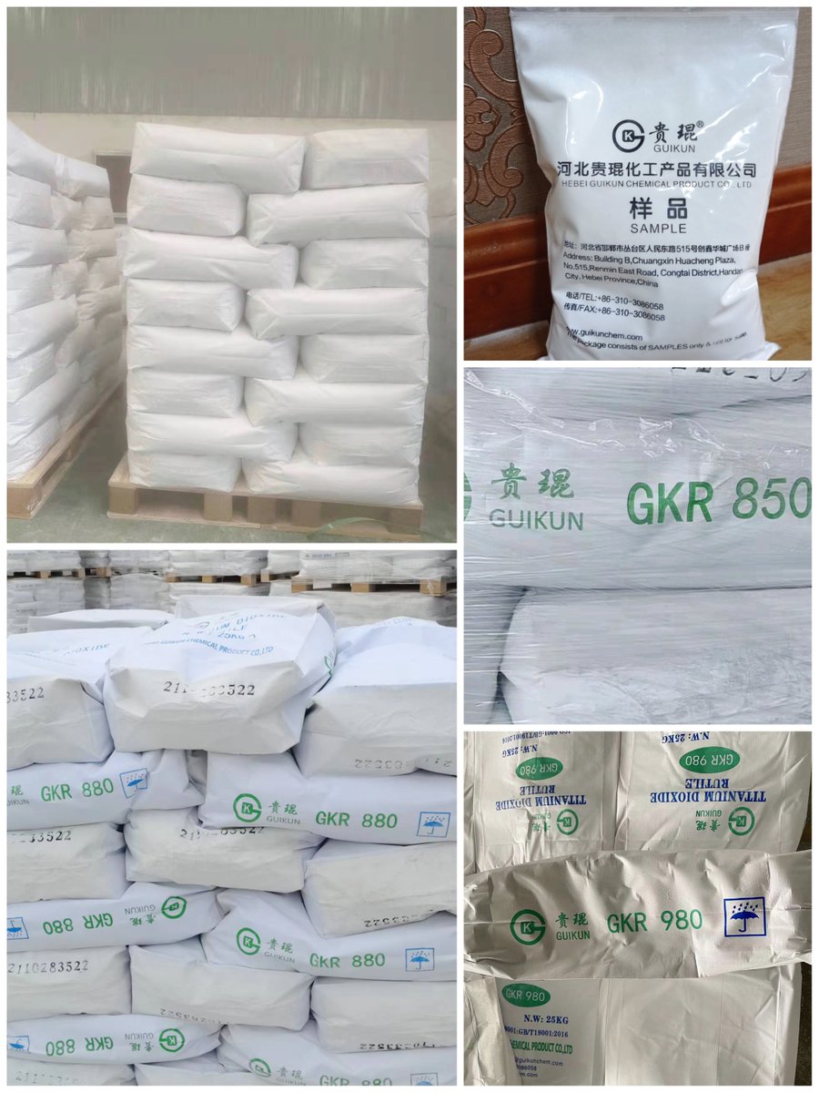 🙋‍♀️ Lily 📞 +86 17531091759 💌 guikun06@guikunchem.com
guikunchem.com

#titaniumdioxide
#TiO₂ #GUIKUN #GKR #quality #powder #chemical #import #export #manufacturer #paints #coating #ink #pigments #rubber #plastic #masterbatches