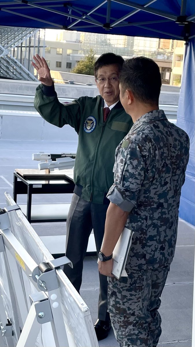10月13日、松本防衛大臣政務官は、#航空自衛隊 #中部高射群 #第1高射