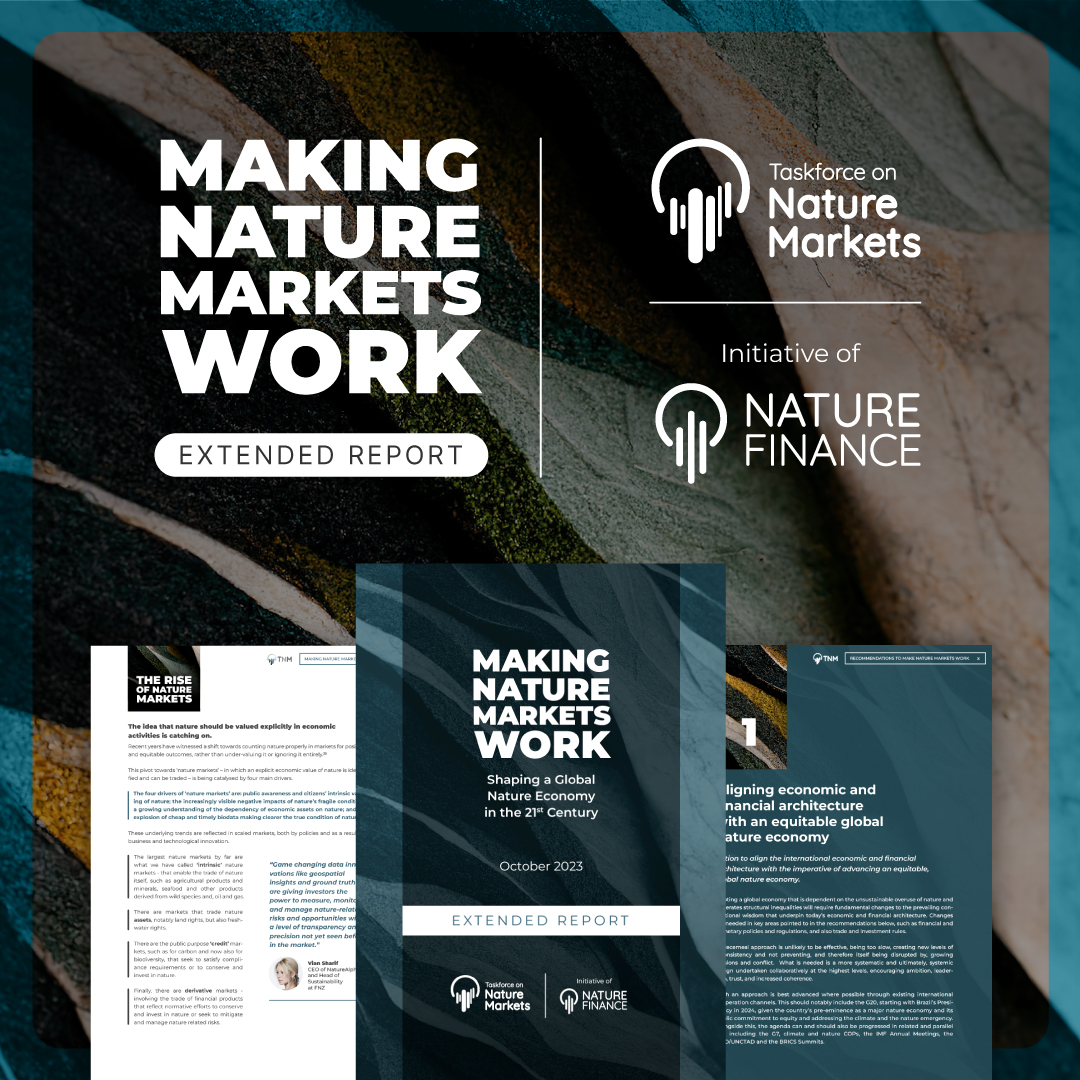 Taskforce On Nature Markets tweet media