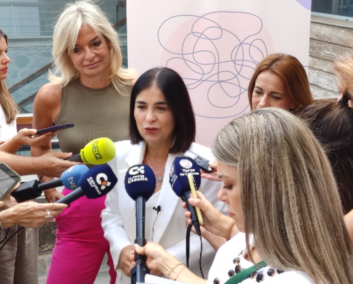 ✅ La alcaldesa <a href="/CarolinaDarias/">Carolina Darias</a>  anuncia la puesta en marcha este mandato de un Plan Municipal de Salud Mental,  durante la inauguración de las I Jornadas de Salud Mental de Las Palmas de Gran Canaria.
#PonTuMenteEnLaSalud👤 

🖥️ Directo: bit.ly/3RUqkNC