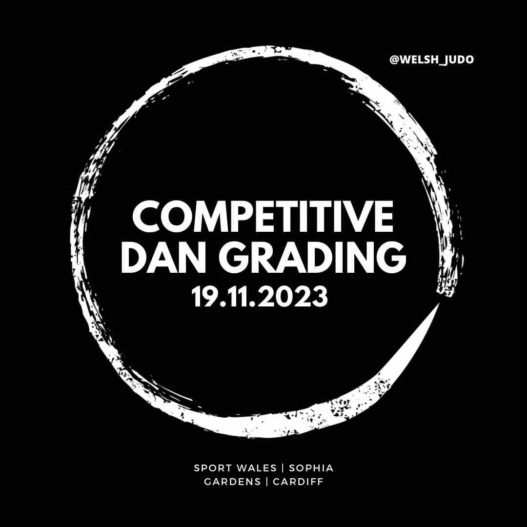 🥋National Competitive Dan Grading🥋

🗓️ Nov 19
💷 £22 – £25
🥋Suitable for 1st Kyu &amp; Dan Grades

📲 Registration held from 9-10am

➡️ Dan Grading 10am– 1pm
💻 £22 paid online entry or £25 payable on the day

FBK &amp; Twitter users welshjudo.com/event/dangradi…

Insta: Link in the bio