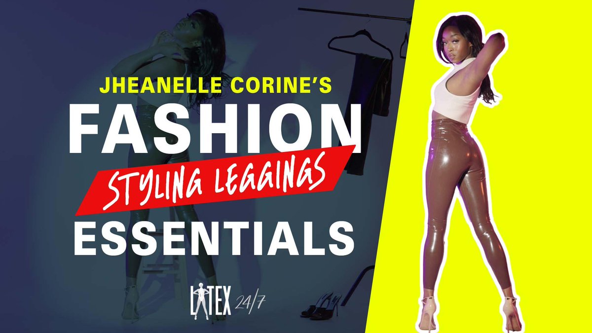 Latex247's tweet photo. Latex fashion influencer @illuminatibyjc reveals her top styling tips for wearing latex leggings this autumn season https://t.co/vaFVcbMfID #Blogger #Inlatex #JheanelleCorine #LatexLeggings #StyleGuide #TryOn #Vlogger #Youtube #Youtuber #Latex #LatexFashion #Latex247 ... https://t.co/xIh3o4ptZl