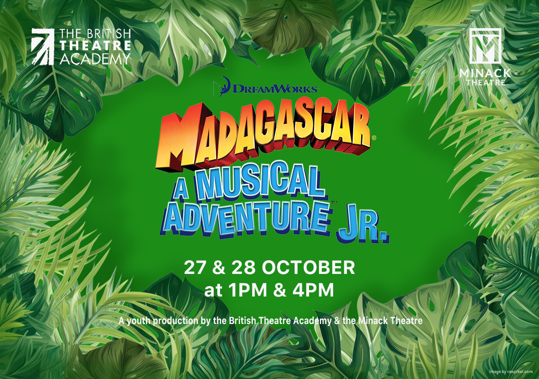 Half Term at the Minack
It's time for the wildest ride of all!  Join Alex the Lion, Melman the Giraffe &amp; Gloria the Hippo - not forgetting Marty the Zebra &amp; some funky Penguins, on the trip of a lifetime to Madagascar! 
So get ready to Move it! Move It!
minack.com/whats-on/madag…