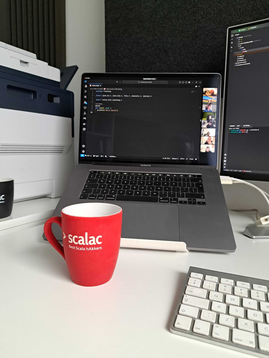 scalac_io's tweet image. Our #Scala developers just wrapped up an exhilarating week of #Scala3 workshops. This experience allowed them to delve into it, gaining practical expertise. Equipping our team with the latest tools and knowledge empowers them to innovate, and craft exceptional software solutions!