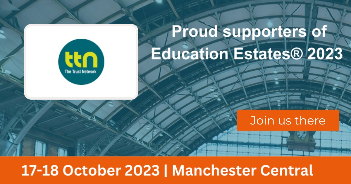 We're proud supporters of Education Estates® 2023! Register now at eventdata.uk/Forms/Form.asp…