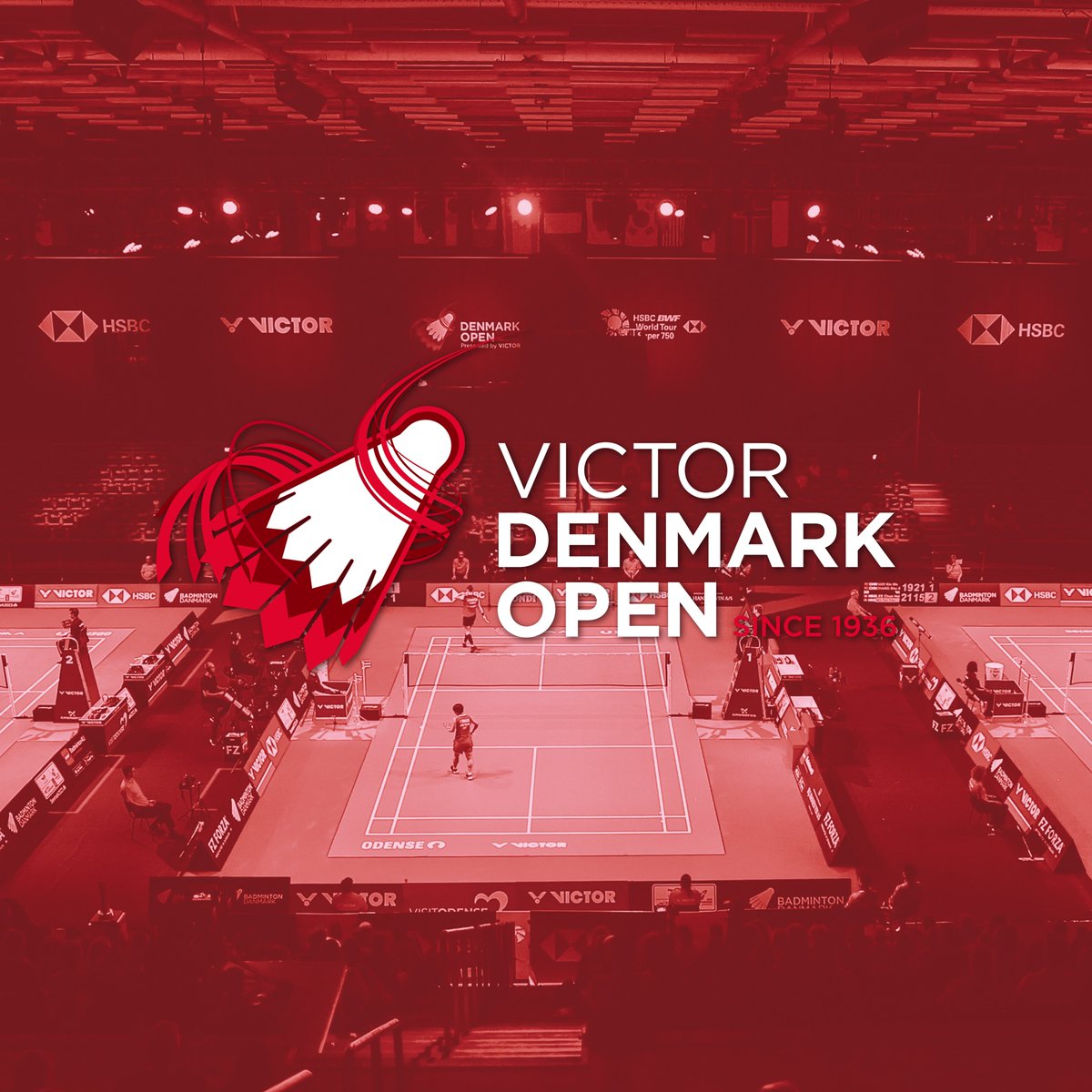 2023-2026 #VICTORDenmarkOpen 🇩🇰

VICTOR has been in a long-term cooperation with @BadDK since 2017 as the official partner of the Super 750 Denmark Open.

To strengthen the mutual partnership, we are delighted to announce that VICTOR will be the #TitleSponsor of the prestigious