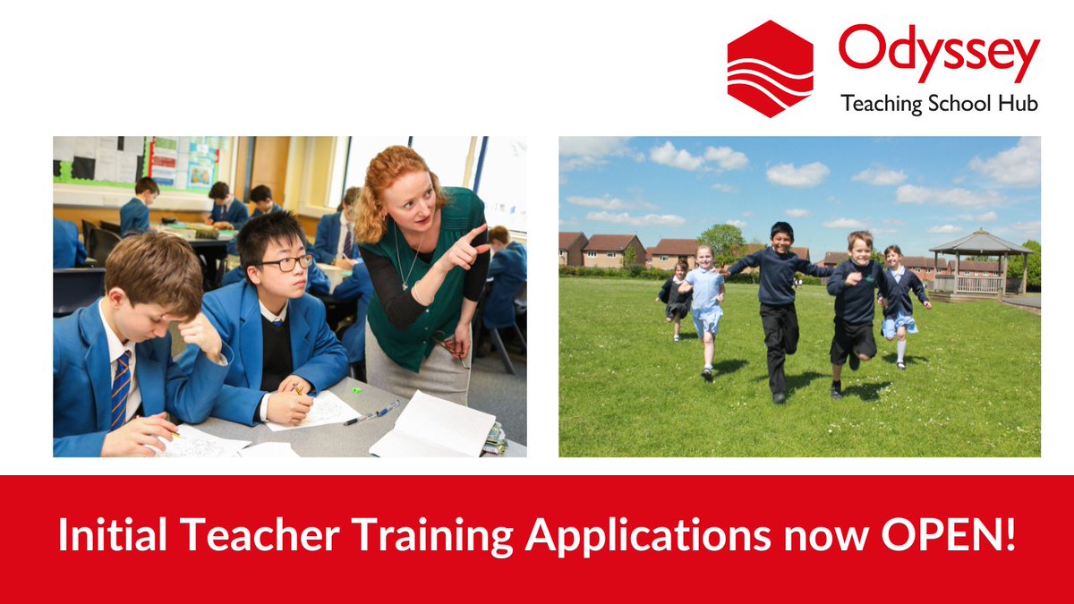 We are delighted to announce that Initial Teacher Training applications are now open.

To commence in September 2024, apply now by clicking here:

lnkd.in/eJJ-cFt

Courses fill up quickly so be sure to apply quickly!

Call 01242 538 240 for more info
 #traintoteach
