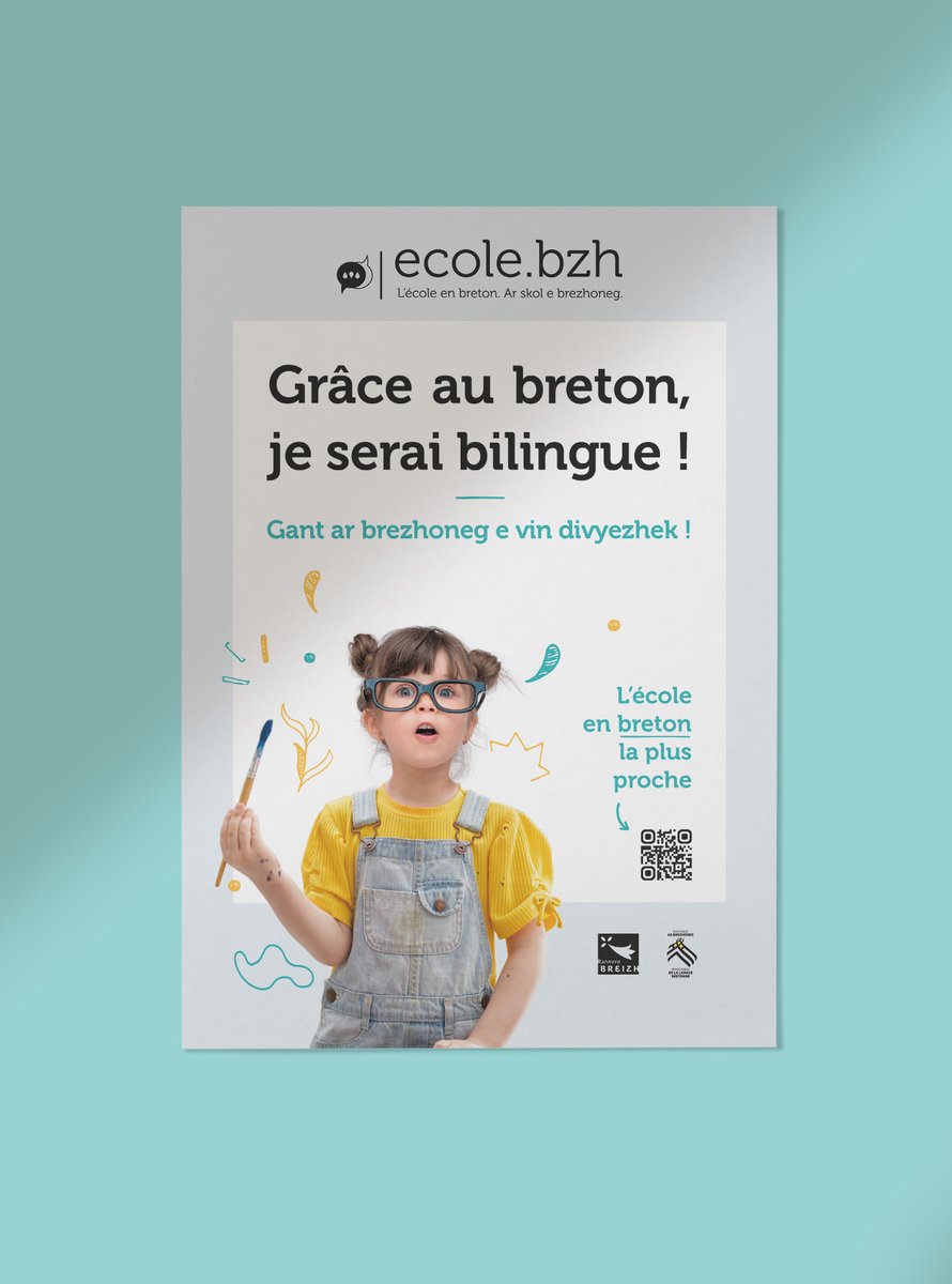 Grâce au breton, je serai bilingue!

C'est le slogan choisi cette année, pour promouvoir les écoles en breton.

Setu al lugan dibabet evit brudañ ar skolioù e brezhoneg!

<a href="/OPAB_OPLB/">Ofis Publik ar Brezhoneg | Actualités</a>  <a href="/Diwan/">Diwan</a> <a href="/DivYezhBreizh/">Div Yezh Breizh</a> Divaskell Breizh <a href="/kelennomp/">Kelennomp!</a> <a href="/regionbretagne/">Région Bretagne</a>  <a href="/KevreBreizh/">Kevre Breizh</a> <a href="/EC_Bretagne/">Enseignement Catholique de Bretagne</a>