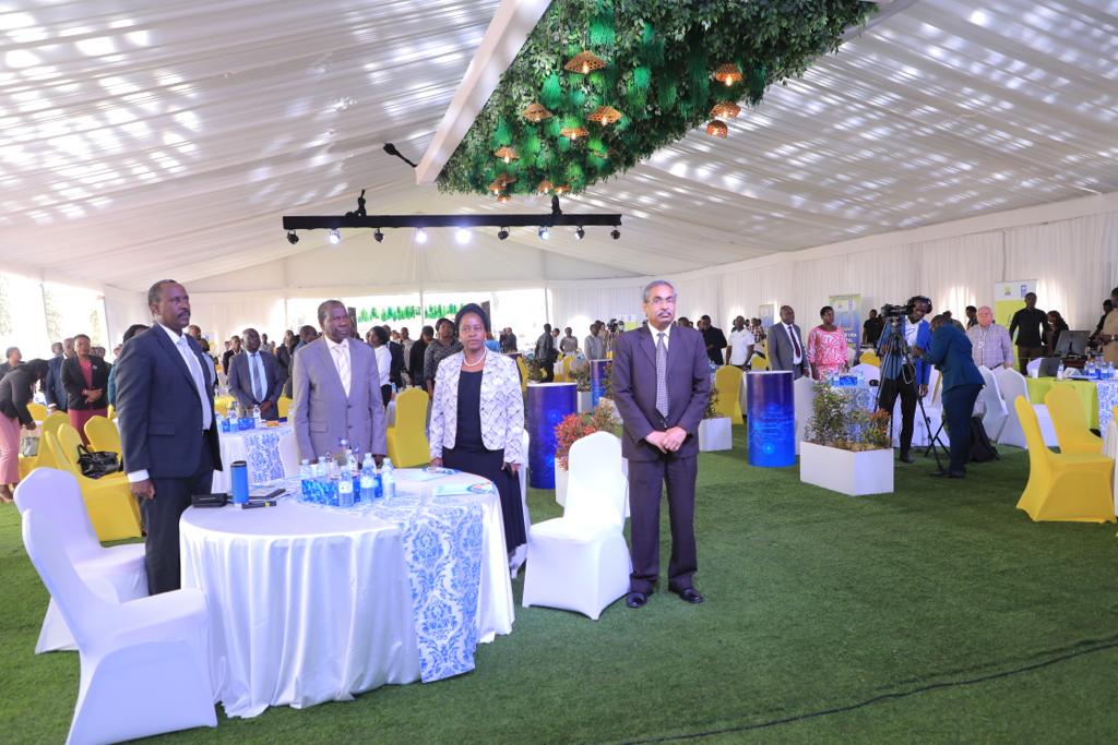 URAuganda's tweet photo. HAPPENING NOW!
The Uganda Revenue Authority in partnership with @UNDPUganda
is currently unveiling the URA Digitalisation and IT Strategy 2023/2024- 2026/2026 at the NIP Grounds- URA Headquarters, Nakawa.

In attendance is the Guest of Honor, the Honorable Minister for Finance, Planning and Economic Development, Matia kasaija (@MatiaK5).

Follow the launch live: https://t.co/29WuHon17Y

#URADigitalStrategy
#URAWay