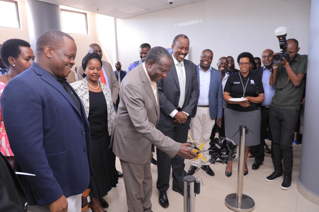 URAuganda's tweet photo. HAPPENING NOW!
The Uganda Revenue Authority in partnership with @UNDPUganda
is currently unveiling the URA Digitalisation and IT Strategy 2023/2024- 2026/2026 at the NIP Grounds- URA Headquarters, Nakawa.

In attendance is the Guest of Honor, the Honorable Minister for Finance, Planning and Economic Development, Matia kasaija (@MatiaK5).

Follow the launch live: https://t.co/29WuHon17Y

#URADigitalStrategy
#URAWay