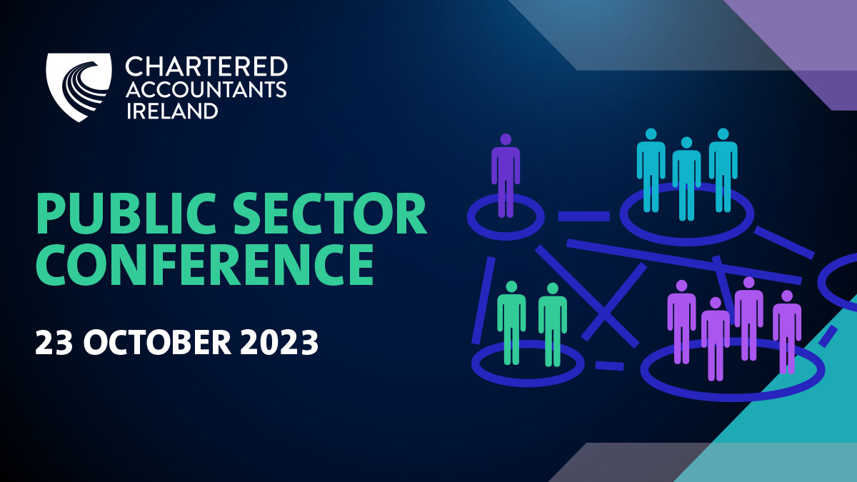 CharteredAccIrl's tweet photo. Join us on Monday 23 October for the Public Sector ROI Conference to hear about the key issues for the public sector including learning how to switch off, talent acquisition, the Climate Action Framework, sustainability and more.https://t.co/Huam85K8fC #publicsector #CPD #cpdhrs https://t.co/KyQpMgcNqL