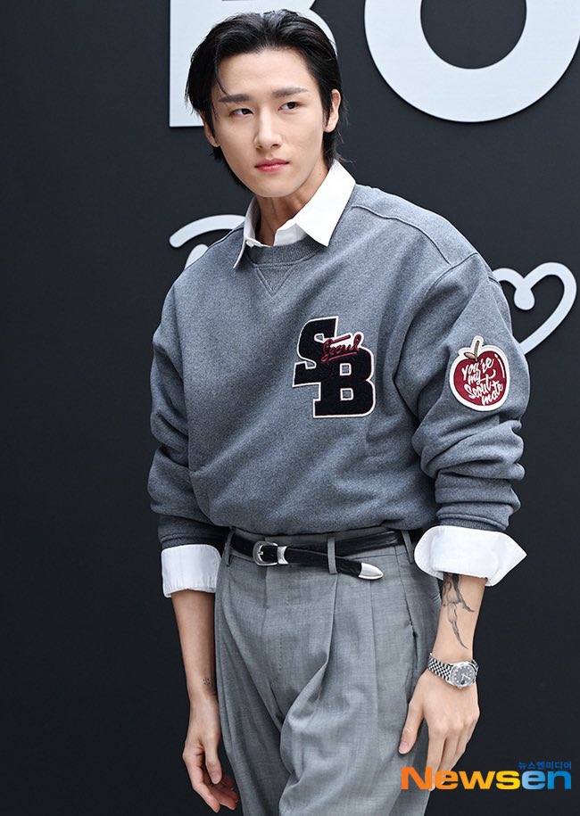 theseoulstory's tweet image. 📸 MONSTA X I.M at an event held bu BOSS today 🩶 @OfficialMonstaX