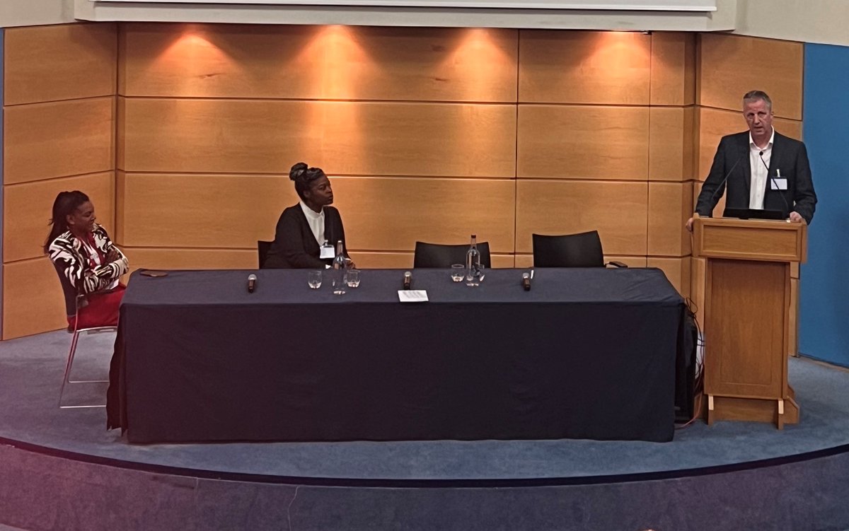 Georgette Oni and Ross Fisher kick off the first session, going head-to-head on the debate that 'this house believes all trainees are equal' chaired by @ShireenMcKenzie.