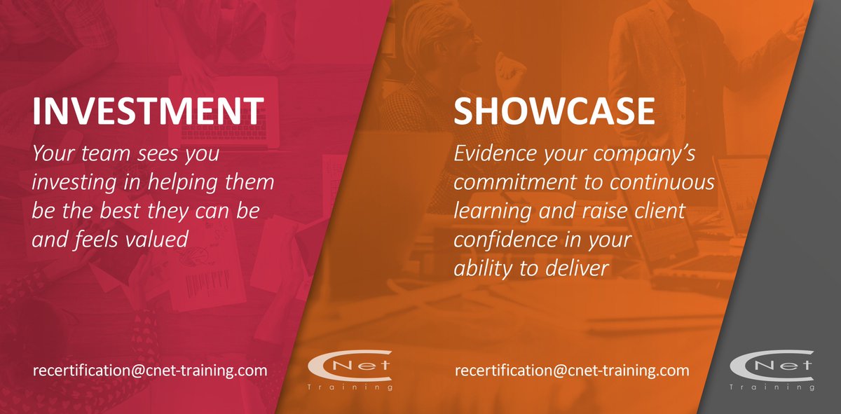 CNettraining's tweet photo. If your CNet Training certification expires this year, it's time to secure your re-certification, knowledge and skills for a further three years.
recertification@cnet-training.com
+44 (0)1284 767100
https://t.co/psWrtSUKn6
#cnettraining #technicaleducation #recertification https://t.co/9MV4hQYThD
