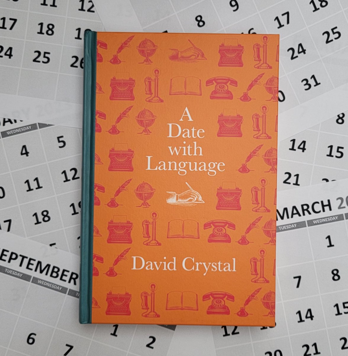 Today is English Language Day, because Oct 13th 1382, was the first time Parliament was opened using English not French! It's also the publication of our new book A Date with Language by the amazing @davcr – a collection of 366 stories about language for every day of the year!