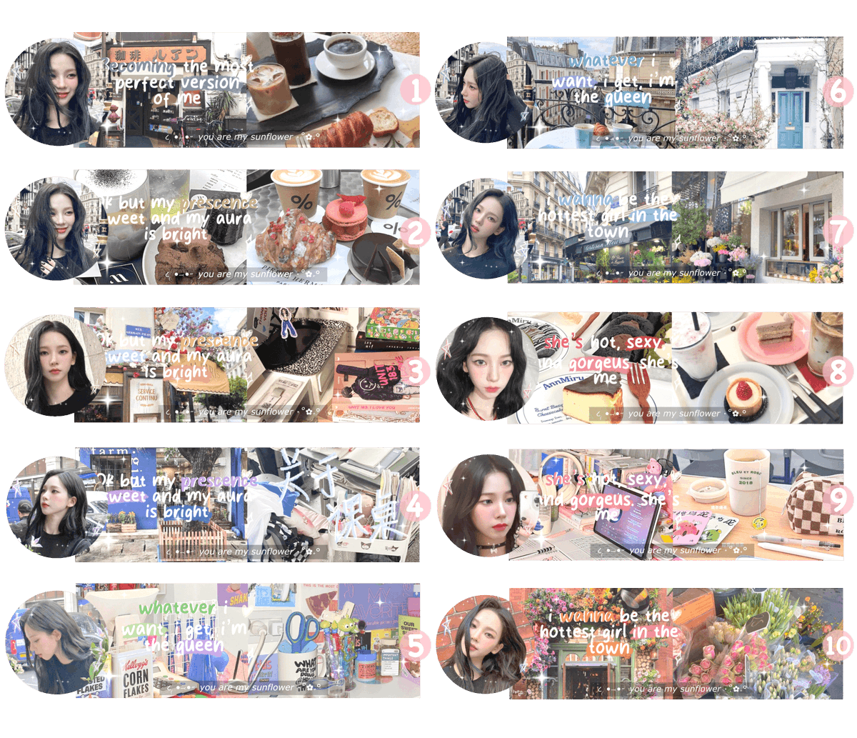 help repost? thank you!🌼

hi, sweetheart! aku ada layout ready stock karina dengan SPECIAL PRICE only 3,5k / each nyaa. available payment QRIS yaa! bisa langsung DM untuk take, dan bisa req jugaa, grab it fast💗 

#zonauang #zonaba