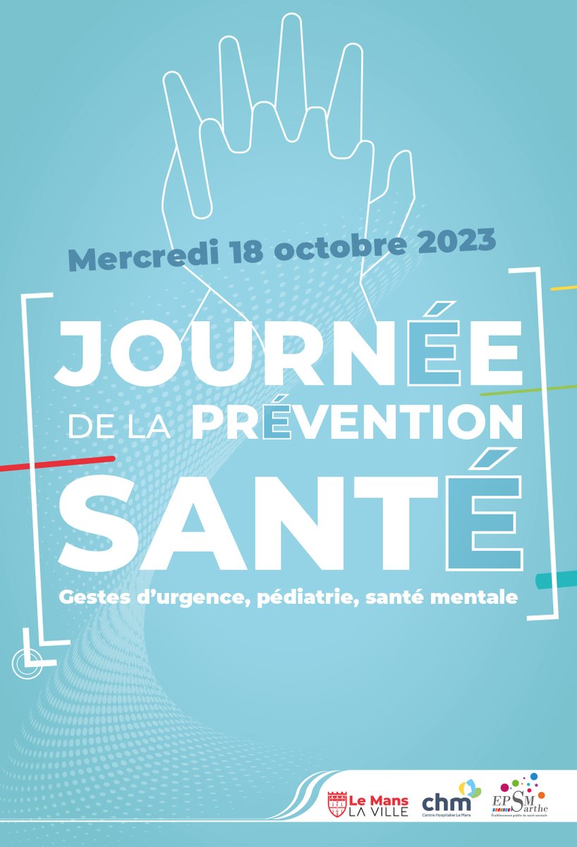 Journée sarthoise de lutte contre l’arrêt cardiaque, ce mercredi 18 octobre

Initiation aux gestes qui sauvent
⌚️De 14h à 18h
📍Place des Jacobins

Conférence « Arrêt cardiaque : la chaîne de survie et les innovations de demain »
⌚️De 20h à 21h30
📍Salle Eve - Université

GRATUIT