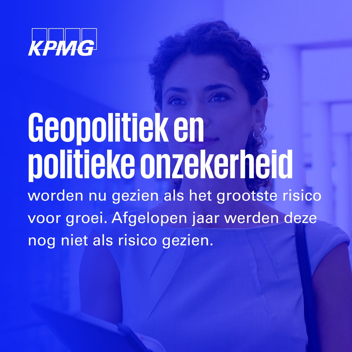 Nederlandse CEO'szijn het meest bezorgd over nieuwe disruptieve technologische ontwikkelingen en geopolitieke onzekerheid. Dat blijkt uit het jaarlijkse wereldwijde #CEO Outlook-onderzoek van KPMG uitgevoerd door Forbes. 
Lees hierover meer:
to.kpmg.nl/CEOoutlook2023