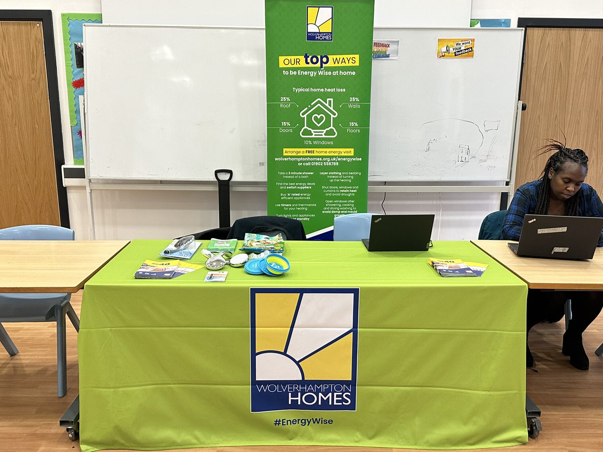 Today we are at Pennfields School Well-being Week! If you're in the area, drop by before 11:30 AM to join our discussions on practical ways to save energy & water at home. Let's make sustainable living a part of our daily routine. 🏡💡💧 #WellBeingWeek #EnergySaving #WaterSaving