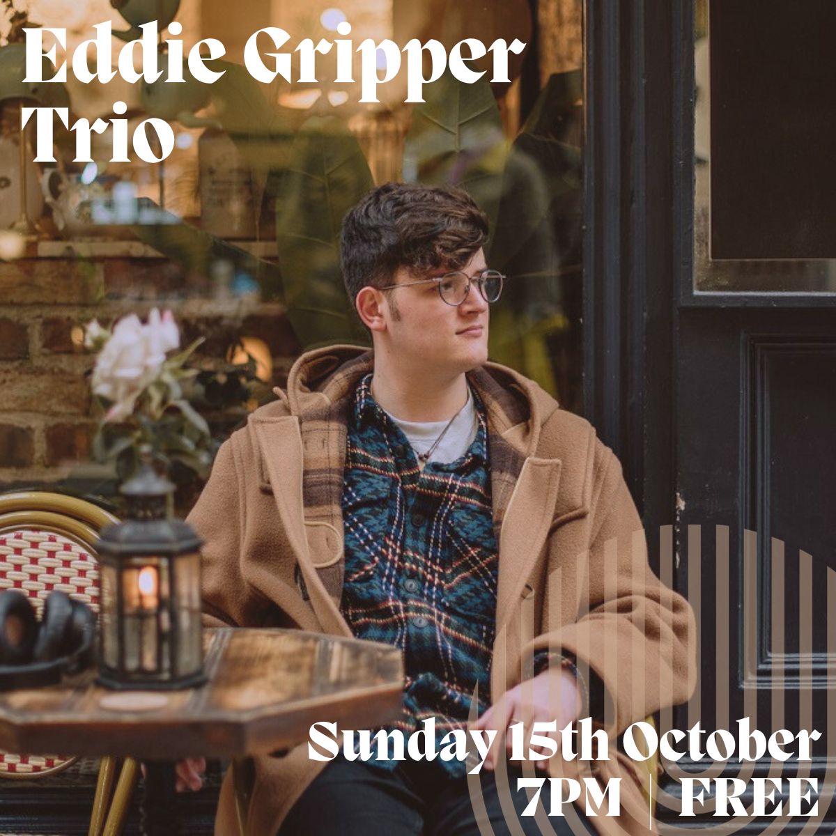 This Sunday, jazz pianist Eddie Gripper joins us for our weekly music sessions. “Gripper is a multi-faceted writer and his compositions are full of delightful and unexpected twists and turns.” FREE from 7pm, with pizzas from 6pm and bar til 10pm.