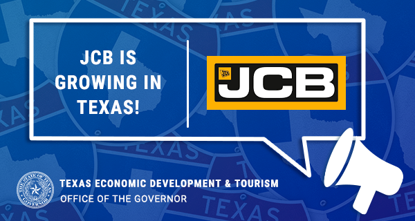 We are excited to announce that @jcbna is expanding in Texas! The company’s new #manufacturing facility in San Antonio is expected to create more than $265 million in capital investment and 1,500+ new jobs! More here: bit.ly/46qhQ5e #MadeInTexas