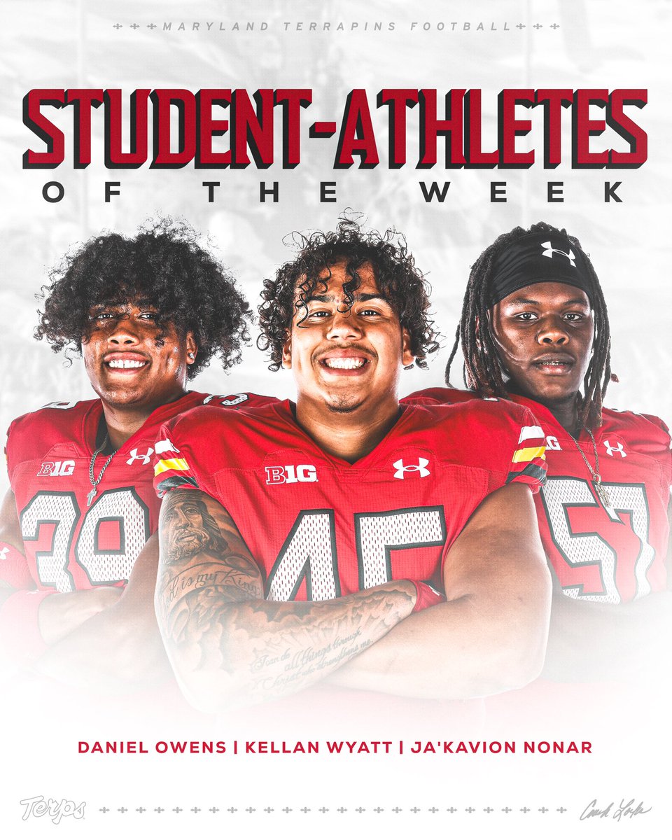 Congrats to our Student-Athletes of the Week! @DO__x11, @KellanWyatt, @jayno1_