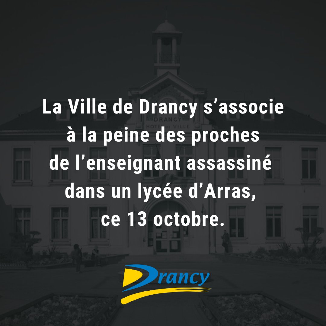 Un professeur d’un lycée d’#Arras a perdu la vie dans une attaque au couteau perpétrée par un ancien élève. Mes pensées vont aux proches du défunt ainsi qu’à l’ensemble des victimes, aux lycéens &amp; aux membres de la communauté éducative qui ont assisté à cet acte odieux &amp; criminel