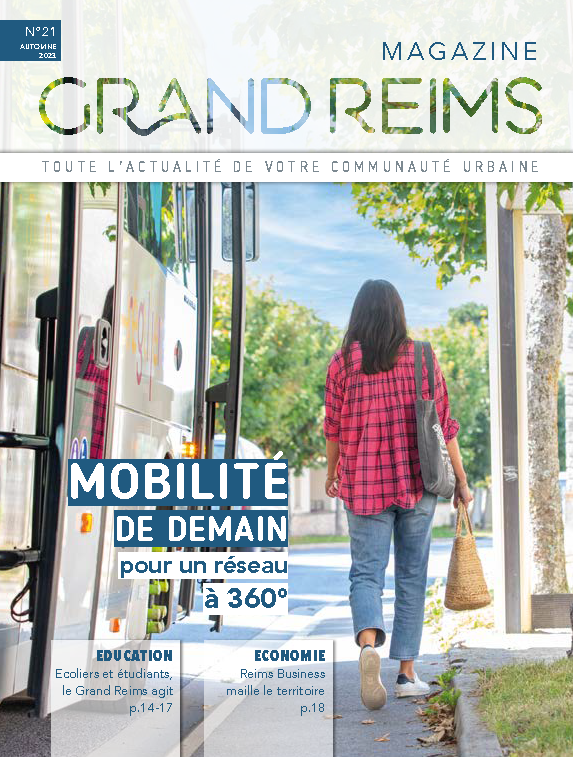 GrandReims's tweet photo. Le dernier #GrandReims magazine est en ligne ! Découvrez ce mois-ci, la #mobilité, un dossier sur l'éducation ''Un parcours d'étude #ExemplR'', l'attractivité, l'actualité des #territoires ou encore l'économie. => Pour le lire et le télécharger https://t.co/A9pqtiTVye https://t.co/iXPBuEAgNG