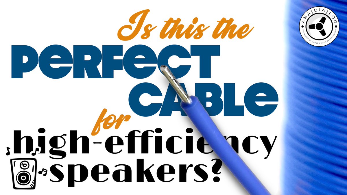 NEW VIDEO: Is this the perfect cable for high-efficiency speakers?
#speakercables #audiocables #speakers
youtu.be/rHhWuRdGDZI
