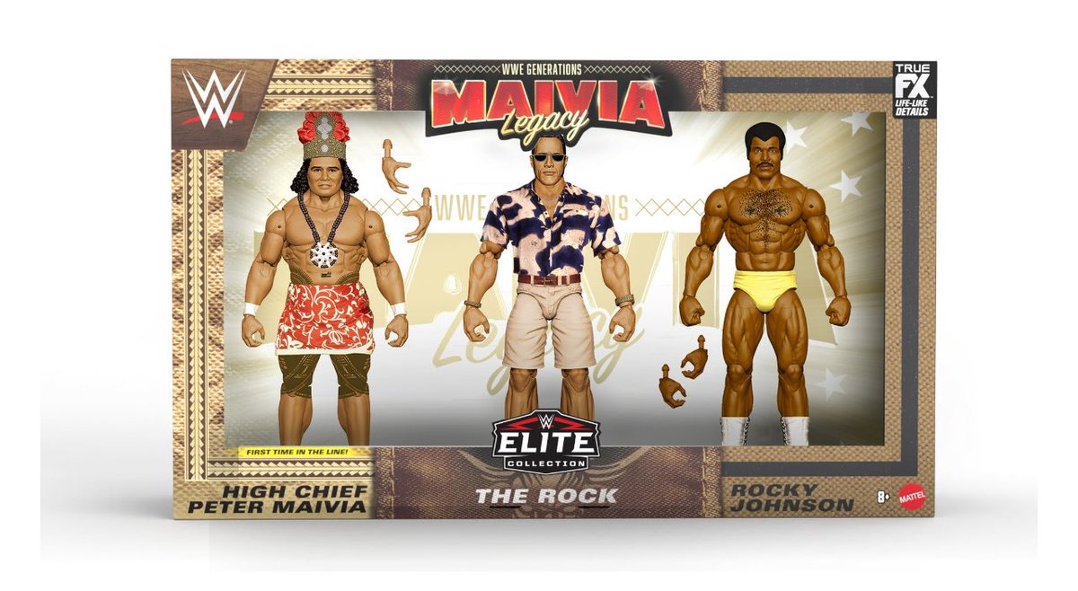 WrestleFigNews's tweet photo. WALMART EXCLUSIVE WWE THE ROCK GENERATIONS ELITE 3-PACK: Up for pre-order!

https://t.co/aE22W5mqya https://t.co/UzWJOUKOt8
