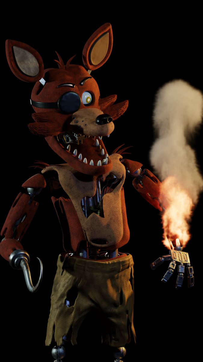 DiscussingFilm on X: The Foxy animatronic for the 'FIVE NIGHTS AT FREDDY'  movie had its arm spontaneously combust once during filming. (Source:    / X