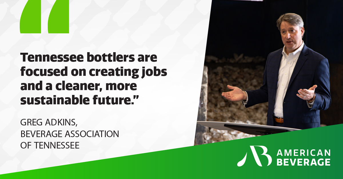 AmeriBev's tweet photo. The West Tennessee Regional Recycling Hub is our latest #EveryBottleBack grant recipient! Together with @recypartnership and the Beverage Association of Tennessee, funds will go towards expanding a materials recovery facility to process more recyclables. https://t.co/421mqCXOae https://t.co/cN0r082QRs
