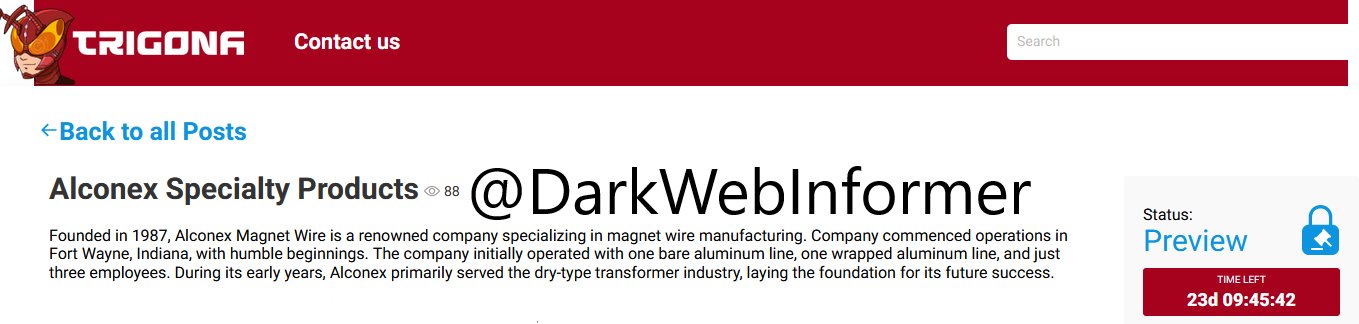 Trigona Ransomware Takedown