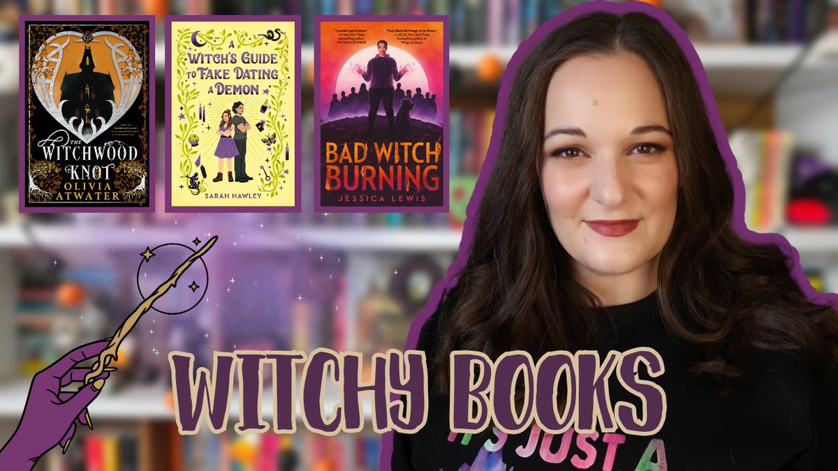 Today I am recommending witchy books that will put a spell on you! 🪄🔮
youtu.be/SLvY8xynGhk
