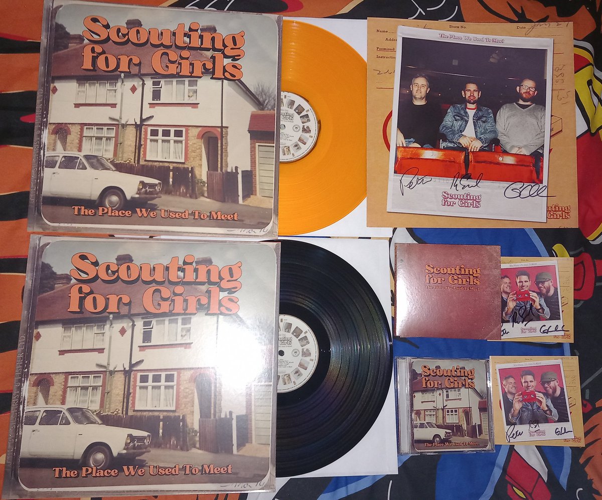 New album day! 🐺 <a href="/Scouting4Girls/">Scouting For Girls</a>