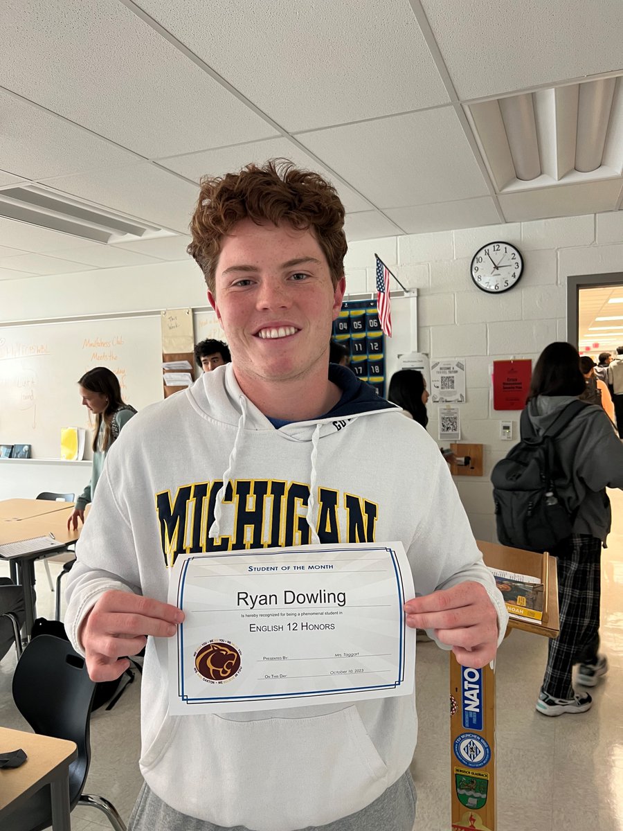 AngTaggart's tweet image. Excited to announce September&apos;s students of the month in my Eng 12 Honors class @OaktonHS These students have kicked off  senior year with excitement &amp;amp; a commitment to learning, setting a great example for their peers.  Not pictured, Karthik and 2 fab AP Langers- Owen and Andrew.