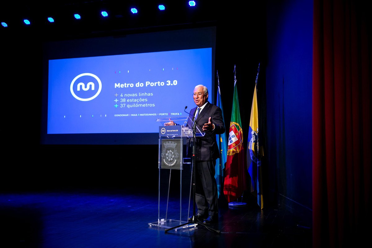 antoniocostapm's tweet photo. Estamos a dar resposta às novas gerações, que nos pedem urgência no combate às alterações climáticas, garantindo transporte público de mais qualidade para todos. https://t.co/bj3yp1oze2