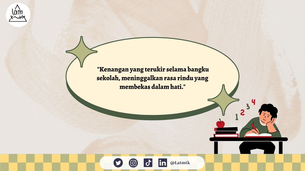 latmtk's tweet photo. Jawaban contoh soal di tweet diatas apa nih soulmath?Tulis jawaban versi kamu di reply yah! https://t.co/1yt9QttG0o